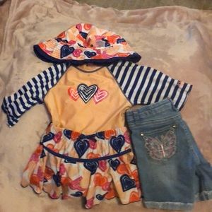 Kids Swimming suits and jeans